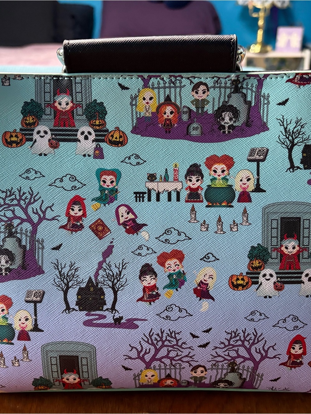 Loungefly Hocus Pocus Chibi Characters purse